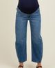 PinkBlush PinkBlush Vintage Wash Ankle Straight Leg Maternity Jeans - 2