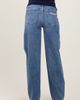 PinkBlush PinkBlush Vintage Wash Raw Hem Wide Leg Maternity Jeans - 4