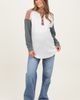PinkBlush PinkBlush Vintage Wash Wide Leg Maternity Jeans - 2