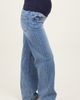 PinkBlush PinkBlush Vintage Wash Wide Leg Maternity Jeans - 4