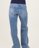PinkBlush PinkBlush Vintage Wash Wide Leg Maternity Jeans - 5