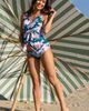 PinkBlush PinkBlush Waist Tie Maternity One-Piece Swimsuit - 5