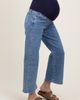 PinkBlush PinkBlush Wash Cropped Denim Maternity Jeans - 3