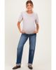 PinkBlush PinkBlush Wash Maternity Dad Jean With Cuffed Hem - 1