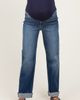 PinkBlush PinkBlush Wash Maternity Dad Jean With Cuffed Hem - 2