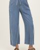PinkBlush PinkBlush Washed Denim Cropped Pants - 4