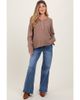 PinkBlush PinkBlush Washed Wide Leg Maternity Jeans - 1