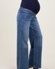 PinkBlush PinkBlush Washed Wide Leg Maternity Jeans - 3
