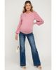 PinkBlush PinkBlush Wide Hem Maternity Flare Jeans - 1
