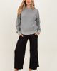 PinkBlush PinkBlush Wide Leg Ankle Lounge Pants - 1
