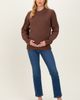 PinkBlush PinkBlush Wide Neck Drop Shoulder Sweater - 5