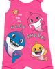 Pinkfong Pinkfong Baby Shark Sleeveless Romper and Headband Set - 3