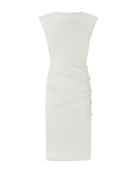 Pinko Pinko Alissa Stretch Linen Blend Dress