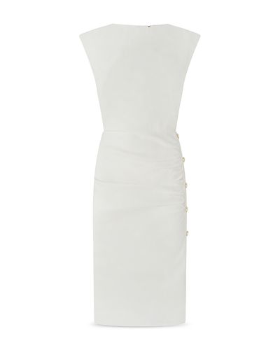 Pinko Pinko Alissa Stretch Linen Blend Dress