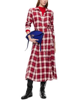 Pinko Pinko Atropa Belted Midi Shirtdress