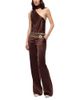 Pinko Pinko Audi Satin One Shoulder Jumpsuit - 1