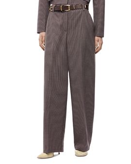 Pinko Pinko Balbino Yarn Dyed Barrel Pants