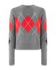 Pinko Pinko Cardiff Wool Argyle Cardigan - 6