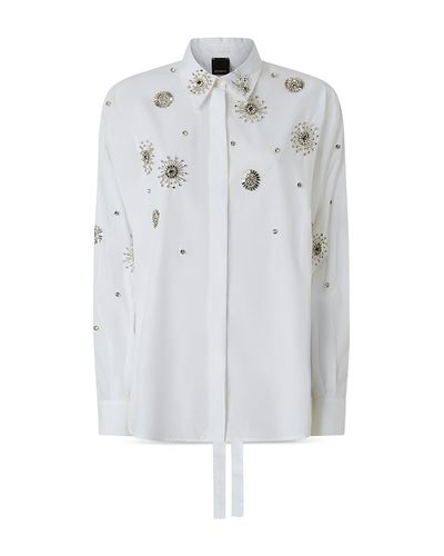 Pinko Pinko Carley Embellished Blouse
