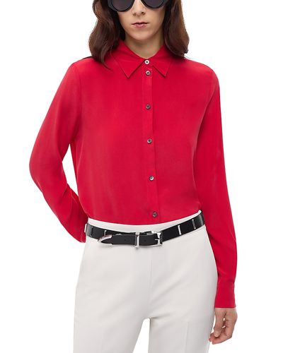 Pinko Pinko Crackers Silk Crepe de Chine Shirt