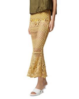 Pinko Pinko Crispo Fantasy Net Skirt