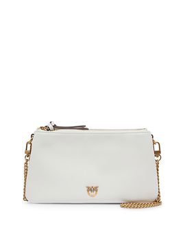 Pinko Pinko Double Mini Leather Crossbody