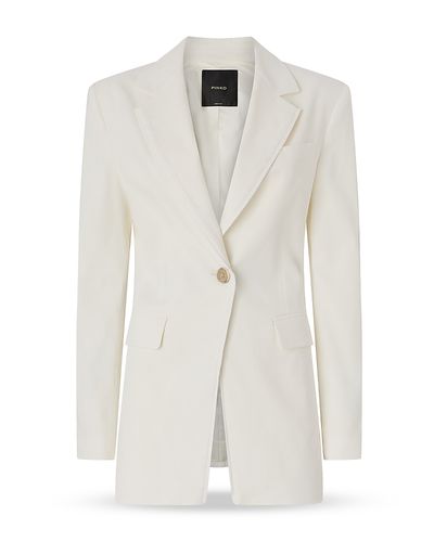 Pinko Pinko Effie Stretch Linen Blend Jacket