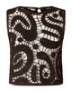 Pinko Pinko Eruzione Geometric Crochet Top - 5