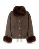 Pinko Pinko Garlate Cotton & Aspen Effect Jacket - 5