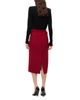 Pinko Pinko Gazania Belted Crepe Skirt - 3