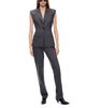 Pinko Pinko Genista Yarn Dyed Sleeveless Blazer - 2