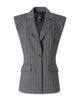 Pinko Pinko Genista Yarn Dyed Sleeveless Blazer - 5