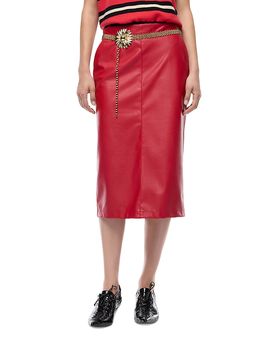 Pinko Pinko Gerbera Coated Skirt