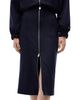 Pinko Pinko Ginepro Flannel Zip Front Skirt - 4