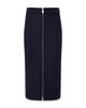 Pinko Pinko Ginepro Flannel Zip Front Skirt - 5
