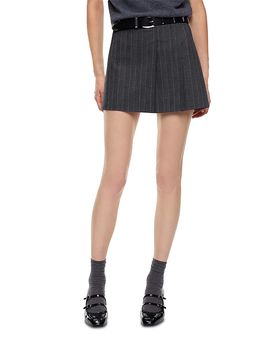 Pinko Pinko Giunco Pinstriped Mini Skirt