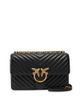 Pinko Pinko Love One Classic Quilted Leather Convertible Crossbody - 1