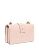 Pinko Pinko Love One Mini New Buckle Leather Crossbody - 5