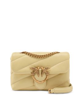 Pinko Pinko Love Puff Baby Leather Crossbody Bag