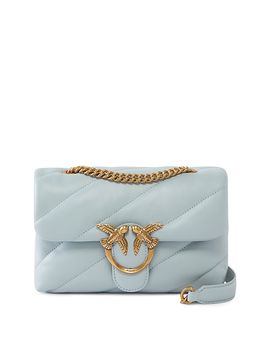 Pinko Pinko Love Puff Mini Quilted Leather Crossbody
