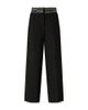 Pinko Pinko Mercedes Tech Stretch Embellished Waistband Pants - 1