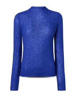 Pinko Pinko Muggito Wool Rib Knit Sweater