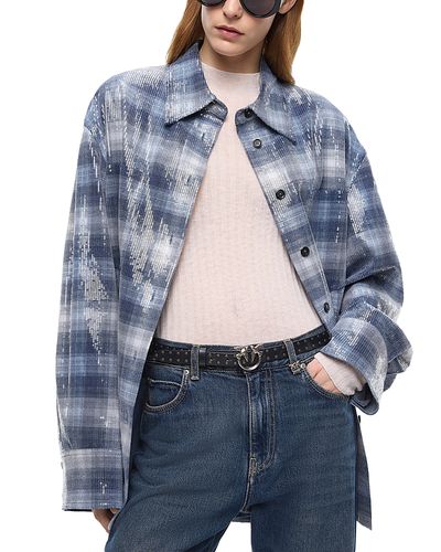 Pinko Pinko Orchidea Sequined Overshirt