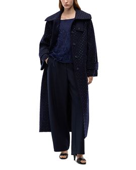 Pinko Pinko Peugeot Wool Belted Coat