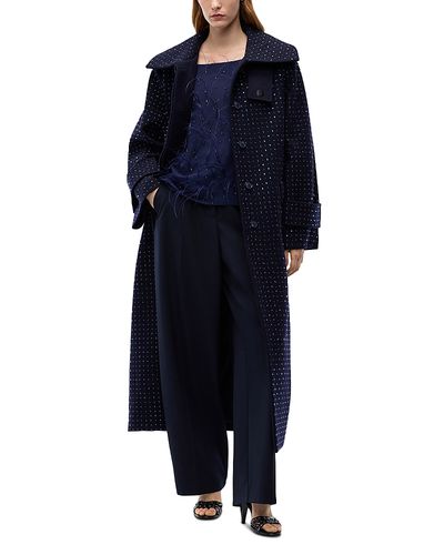 Pinko Pinko Peugeot Wool Belted Coat