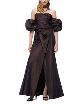 Pinko Pinko Pick-Up Gonna Taffeta Skirt