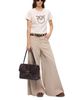 Pinko Pinko Quentin Cotton Embellished Logo Tee - 2