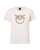 Pinko Pinko Quentin Cotton Embellished Logo Tee - 6
