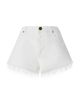 Pinko Pinko Serengeti Denim Shorts in White - 5