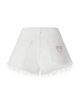 Pinko Pinko Serengeti Denim Shorts in White - 6